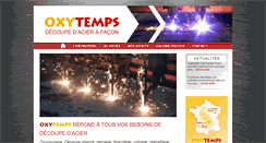 Desktop Screenshot of oxytemps.fr